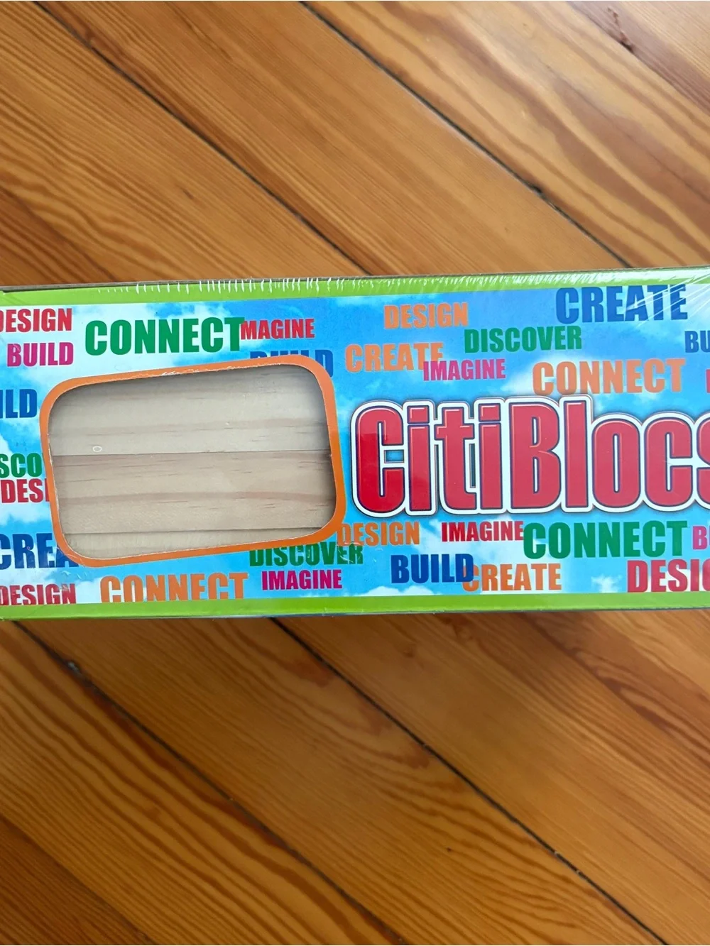 CitiBlocs Classic Wooden Building Blocks - Natural Wood